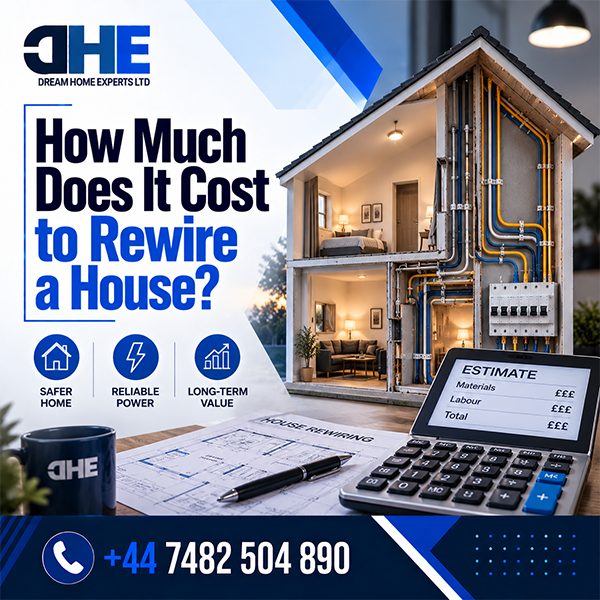 cost to rewire a house