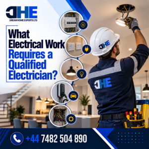 what electrical work requires a qualified electrician