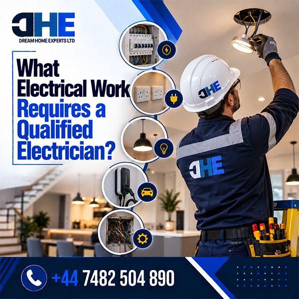 what electrical work requires a qualified electrician